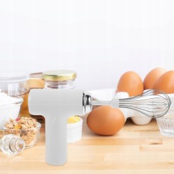 Bezprzewodowy Mikser Trzepaczka Do Jajek, Bitej Śmietany 2 Końcówki 3 Prędkości