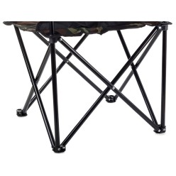 Fotel Krzesełko Wędkarskie Składane Moro Duże Solidne z Uchwytem