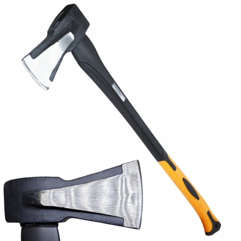 Siekiera Rozłupująca 2,5KG z Klinem Długa 80 cm