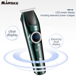 Maszynka Trymer do Strzyżenia Włosów Golarka Do Brody 4 Nakładki