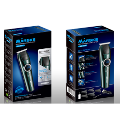 Maszynka Trymer do Strzyżenia Włosów Golarka Do Brody 4 Nakładki