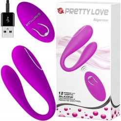 Podwójny Wibrator Dla Par PRETTY LOVE Algernon USB