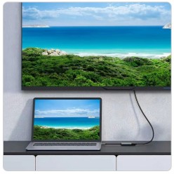 Zestaw Adapter HDMI USB-C z + Przewód HDMI 3metry