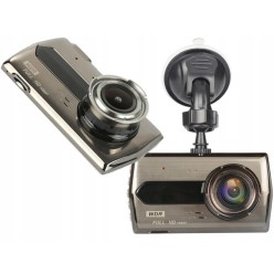 Samochodowy Rejestrator Jazdy Dwie Kamery Czujnik Ruchu Kamera Cofania