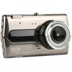 Samochodowy Rejestrator Jazdy Dwie Kamery Czujnik Ruchu Kamera Cofania