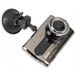 Samochodowy Rejestrator Jazdy Dwie Kamery Czujnik Ruchu Kamera Cofania