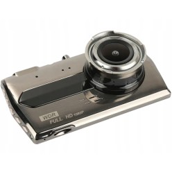 Samochodowy Rejestrator Jazdy Dwie Kamery Czujnik Ruchu Kamera Cofania