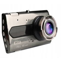 Samochodowy Rejestrator Jazdy Dwie Kamery Czujnik Ruchu Kamera Cofania