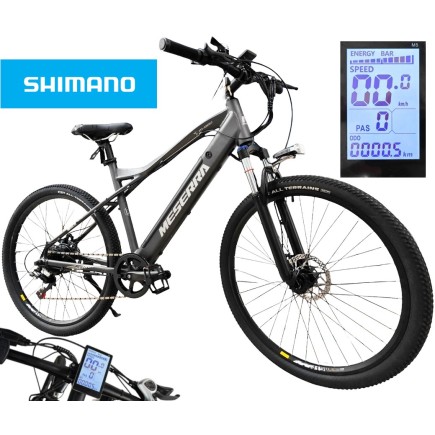 Rower Elektryczny Trekkingowy Meserra 7-biegowy Tourney TZ 36V 350W