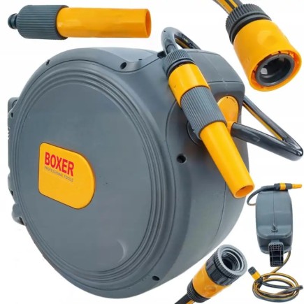 Automatyczny Zwijacz na Wąż Bęben Ogrodowy 20M Naścienny