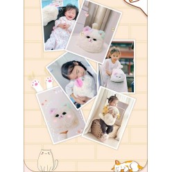 Interaktywny Pluszowy Kotek - Mruczy, Rusza Oczami, Powtarza Słowa