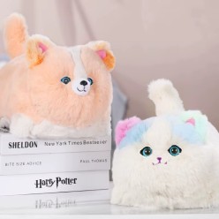 Interaktywny Pluszowy Kotek - Mruczy, Rusza Oczami, Powtarza Słowa