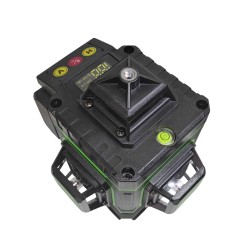 Laserowa Poziomica 16 Linii Zestaw z Pilotem, Podstawą i Wieszakiem Magnetycznym 360°