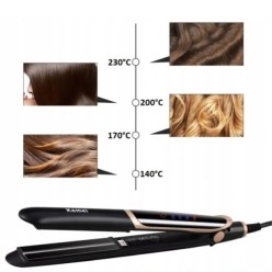Prostownica Do Włosów Kemei KM-2219 Na Podczerwień + Jonizacja