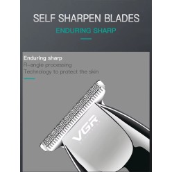 Maszynka VGR Trymer do Strzyżenia Włosów Brody Ciała 5 Nakładek