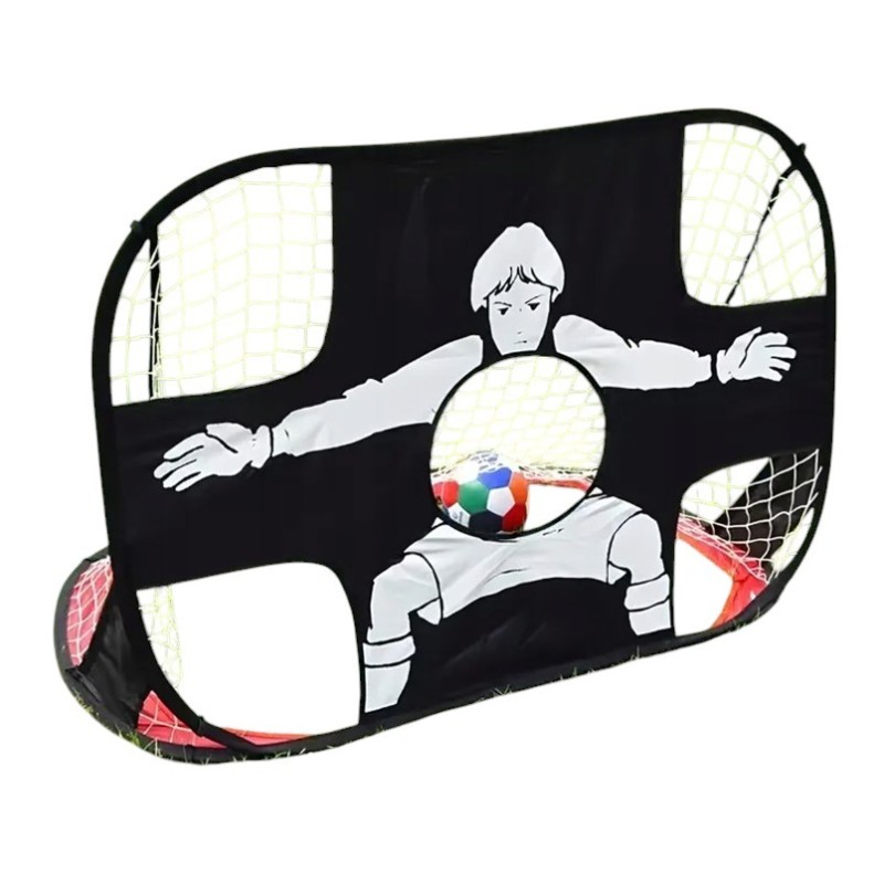 2w1 Bramka Treningowa do Piłki Nożnej + Mata do Celowania