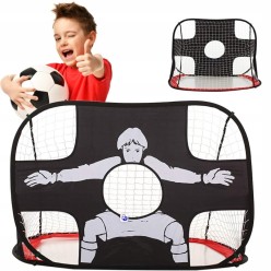 2w1 Bramka Treningowa do Piłki Nożnej + Mata do Celowania