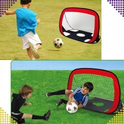 2w1 Bramka Treningowa do Piłki Nożnej + Mata do Celowania