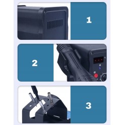 Stacja Lutownicza Na Gorące powietrze 100°C - 480°C Lutownica Hot Air