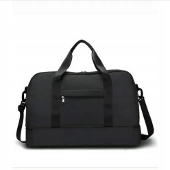 Torba Na Siłownie Damska Męska Pojemna Wodoodporna Bagaż Podręczny 50x31x24 cm