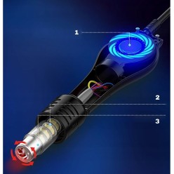 Stacja Lutownicza Na Gorące powietrze 100°C - 480°C Lutownica Hot Air