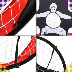 2w1 Bramka Treningowa do Piłki Nożnej + Mata do Celowania