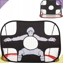 2w1 Bramka Treningowa do Piłki Nożnej + Mata do Celowania