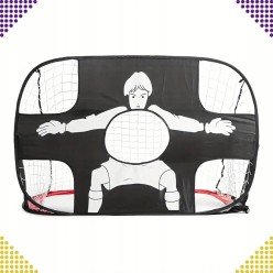 2w1 Bramka Treningowa do Piłki Nożnej + Mata do Celowania