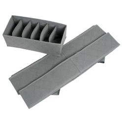 Organizer Do Szafy Zestaw 3 szt Pojemniki Na Bieliznę