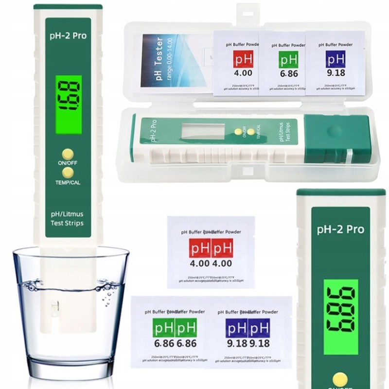 Miernik Twardości Wody PH Natychmiastowy Automatyczny