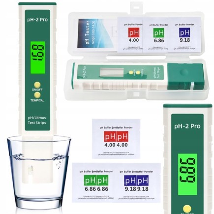 Miernik Twardości Wody PH Natychmiastowy Automatyczny