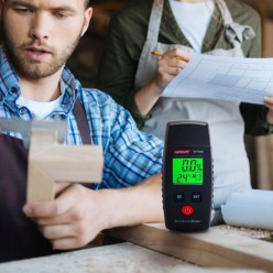 Uniwersalny Wilgotnościomierz Miernik Wilgoci Drewna Betonu Cegły Gipsu