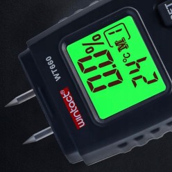 Uniwersalny Wilgotnościomierz Miernik Wilgoci Drewna Betonu Cegły Gipsu