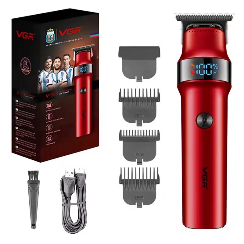 Trymer Maszynka Do Strzyżenia Włosów VGR-987 Bezprzewodowa USB-C