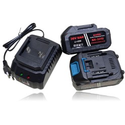 Akumulatorowa Piła Łańcuchowa 12" 2x 48V / 5Ah Automatyczne Smarowanie