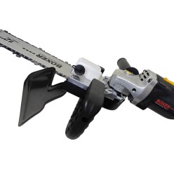 2w1 Akumulatorowa Piła Łańcuchowa 12" oraz Szlifierka Kątowa Bezprzewodowa 24V