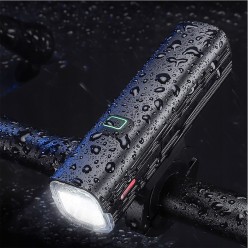 Zestaw Lampka Rowerowa Przód Tył Światła Rowerowe USB 1000 Lumenów