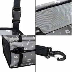 Transporter Samochodowy Dla Psa Fotelik Do Samochodu 40x34x44