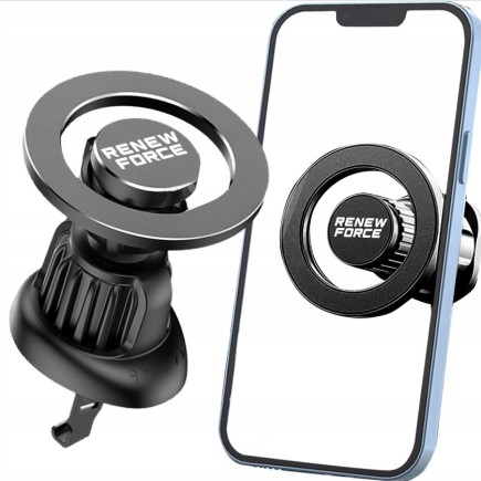 Magnetyczny Uchwyt Do Telefonu Samochodowa Kratka Nawiewu