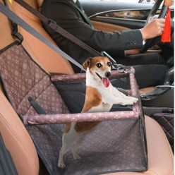 Modny Transporter Samochodowy Dla Psa Fotelik Do Samochodu 40x34x44