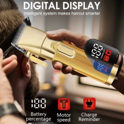 Maszynka Do Strzyżenia Włosów Gemmy GM8030 Gold Edition