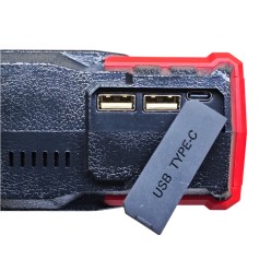 4w1 Powerbank Kompresor Samochodowy Latarka Jump Starter 50 000mAh