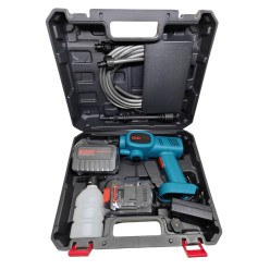 Myjka Ciśnieniowa Akumulatorowa Kompresor 2x Akumulatory 80Bar 2x6AH