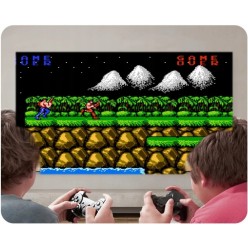 2w1 Projektor Rzutnik Konsola Do Gier Android Gry Netflix Miracast 64GB P30 MAX