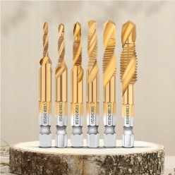 Zestaw 18 Wierteł Gwintujących M3,M4,M5,M6,M8,M10 Różne Długości