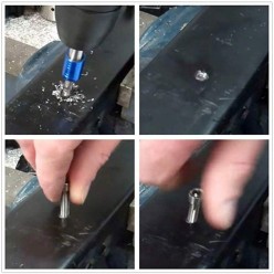 Zestaw 18 Wierteł Gwintujących M3,M4,M5,M6,M8,M10 Różne Długości