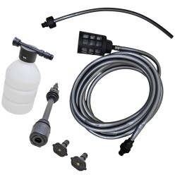 Myjka Ciśnieniowa Akumulatorowa Kompresor 2x Akumulatory 80Bar 2x6AH