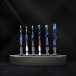 Zestaw 18 Wierteł Gwintujących M3,M4,M5,M6,M8,M10 Różne Długości