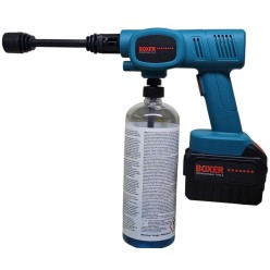 Myjka Ciśnieniowa Akumulatorowa Kompresor 2x Akumulatory 80Bar 2x6AH