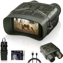 2w1 Lornetka I Noktowizor z Wyświetlaczem LCD 4K 36MP